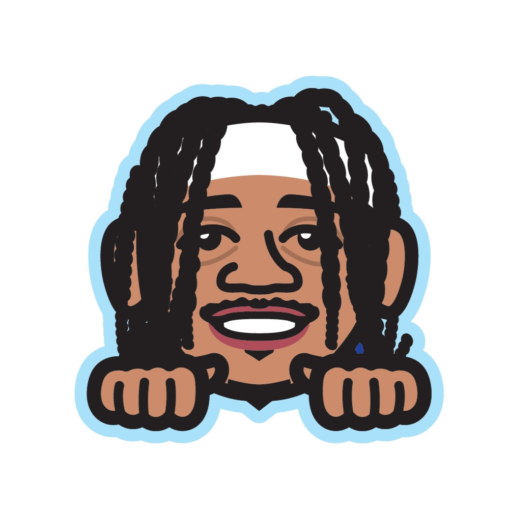 似顔絵アクリルマグネットクリップ 詳細画像 #22 JONES 1