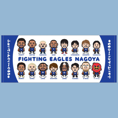 似顔絵フェイスタオル【全員集合】