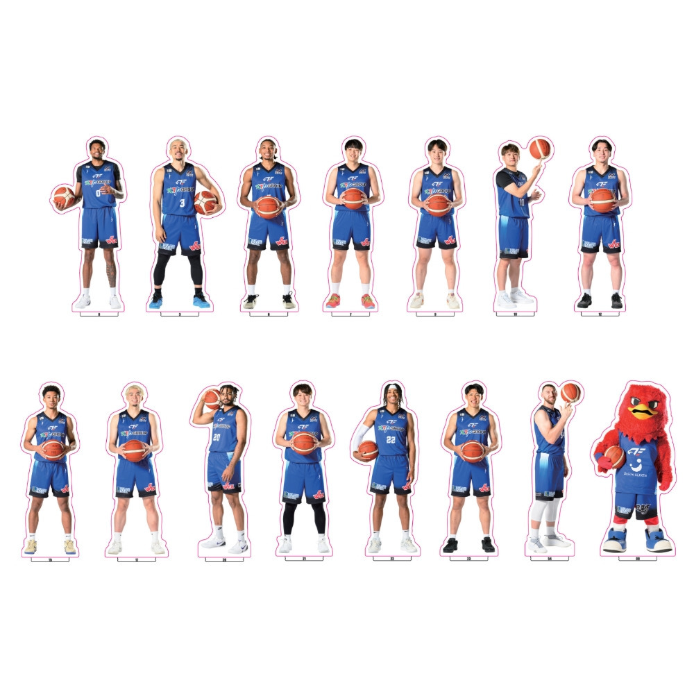 FE名古屋 選手アクリルスタンド（笑顔ver.）コンプリートセット 詳細画像 1カラー 1