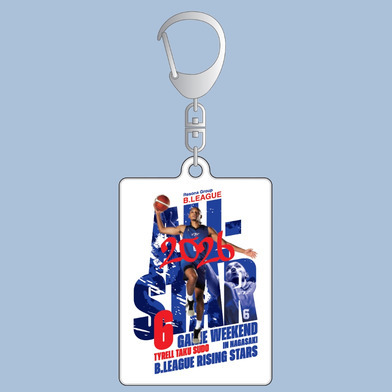 「りそなグループ B.LEAGUE ALL-STAR GAME WEEKEND 2026 IN NAGASAKI」RISING STAR選出記念 アクリルキーホルダー #6 須藤