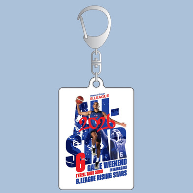 「りそなグループ B.LEAGUE ALL-STAR GAME WEEKEND 2026 IN NAGASAKI」RISING STAR選出記念 アクリルキーホルダー #6 須藤