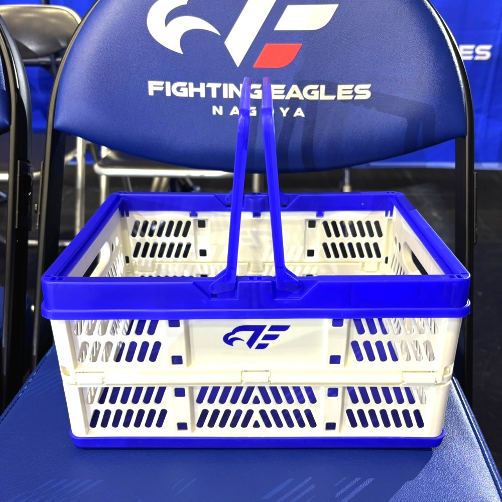 ハンドル付き折りたたみコンテナ 詳細画像 1カラー 2