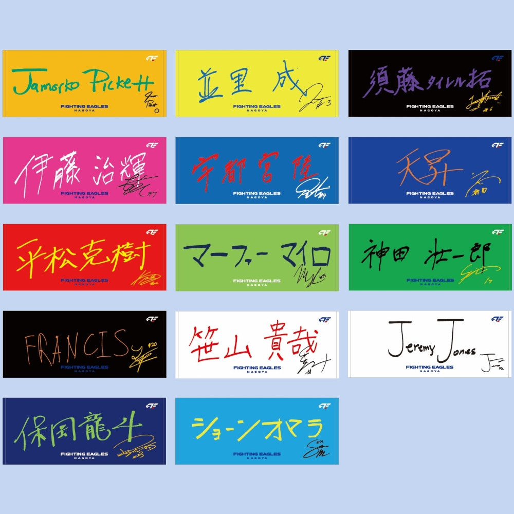 選手直筆ネームタオルステッカー 詳細画像 #21 笹山 2