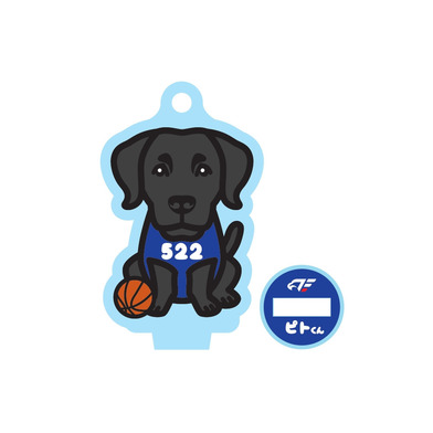 似顔絵ミニアクリルスタンドキーホルダー