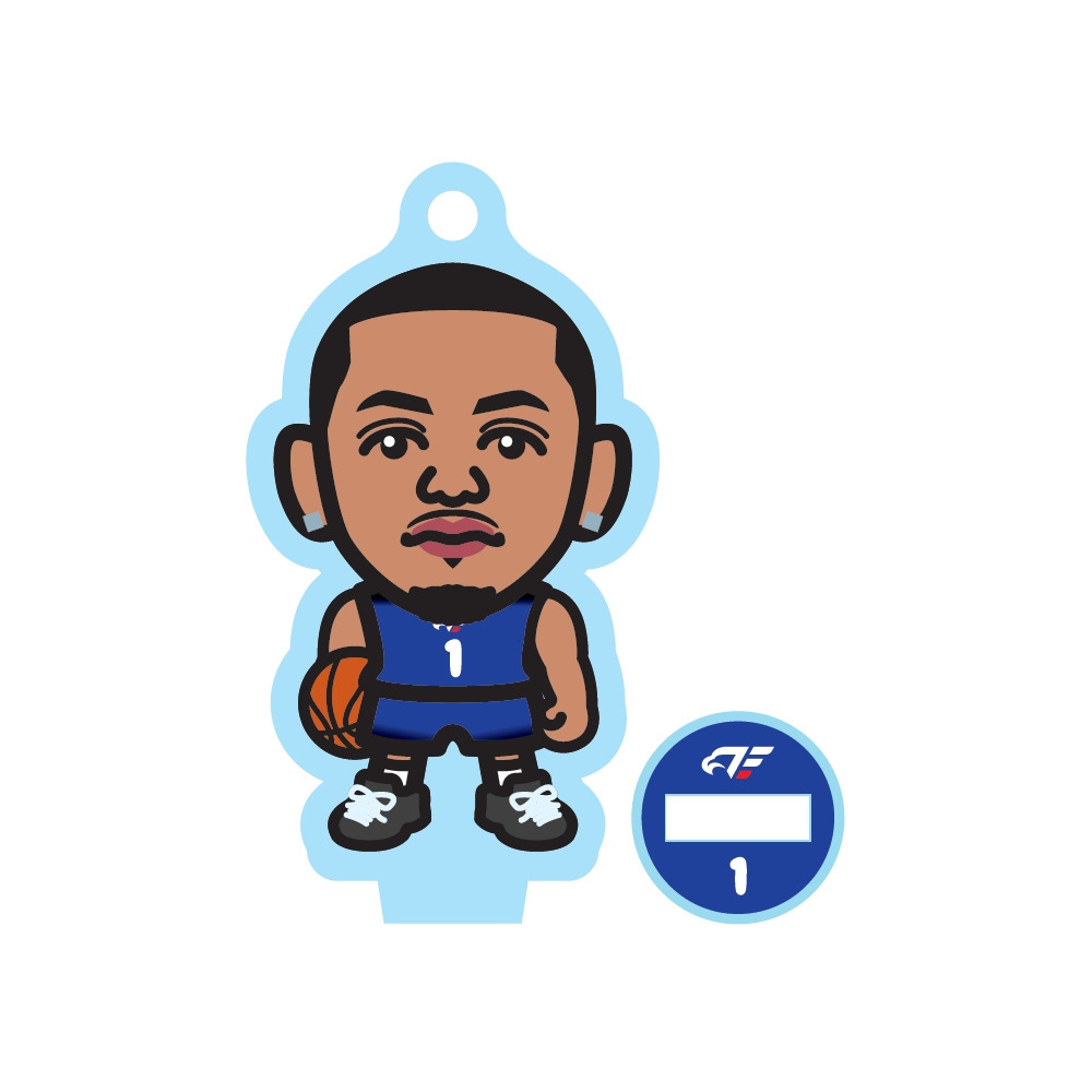 似顔絵ミニアクリルスタンドキーホルダー 詳細画像 #1 BURTON 1