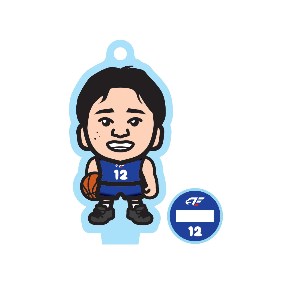 似顔絵ミニアクリルスタンドキーホルダー 詳細画像 #12 平松 1