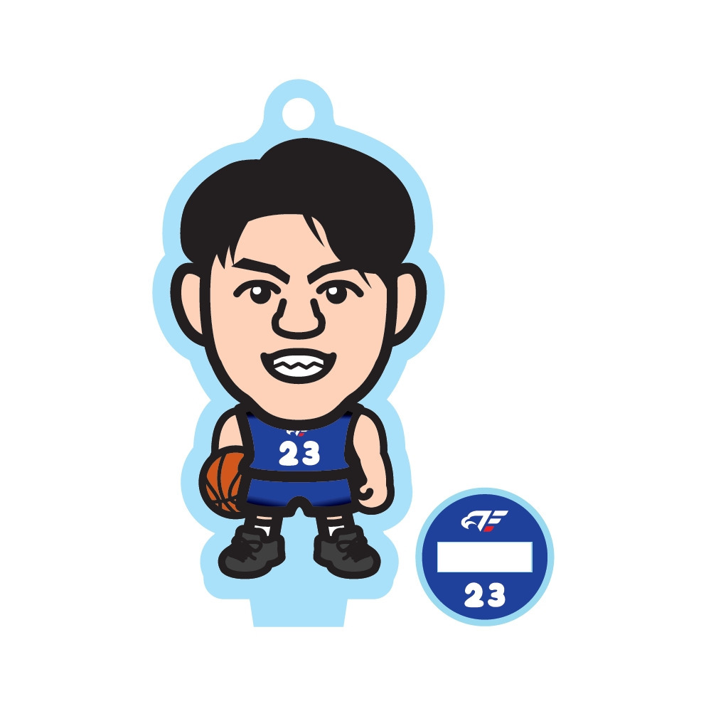 似顔絵ミニアクリルスタンドキーホルダー 詳細画像 #23 保岡 1