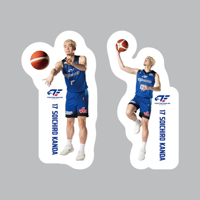 選手ステッカー(2枚組)