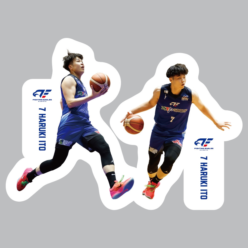 選手ステッカー(2枚組) 詳細画像 #7 伊藤 1