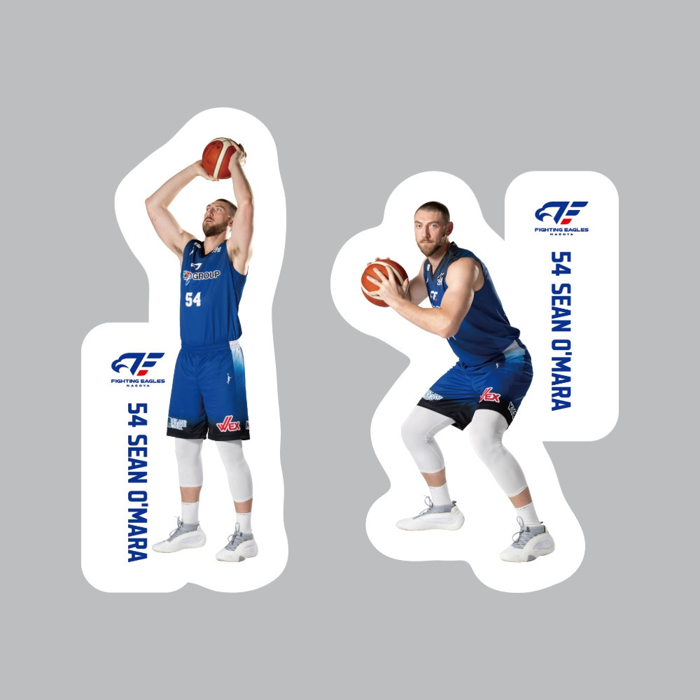 選手ステッカー(2枚組) 詳細画像 #54 O'MARA 1