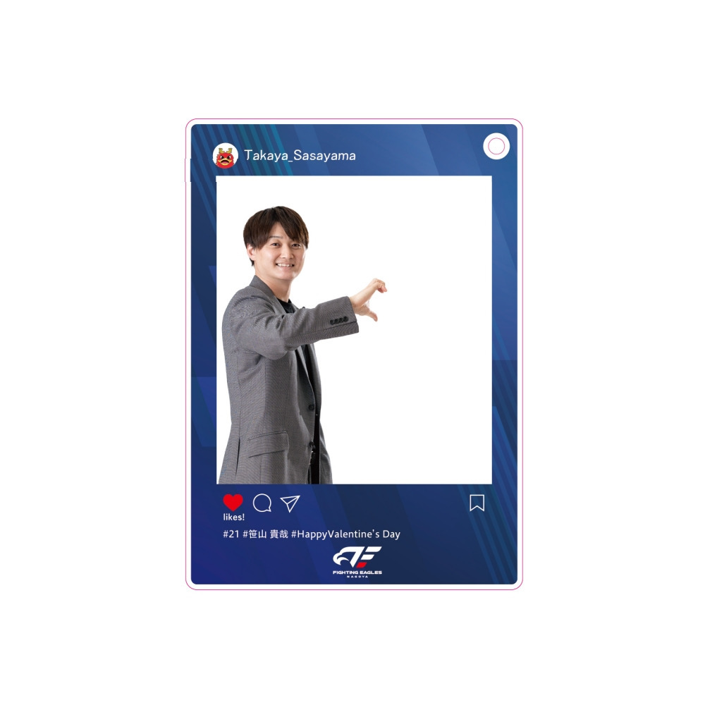 FE名古屋 選手アクリルトレカキーホルダー（スーツver.） 詳細画像 #21 笹山 1