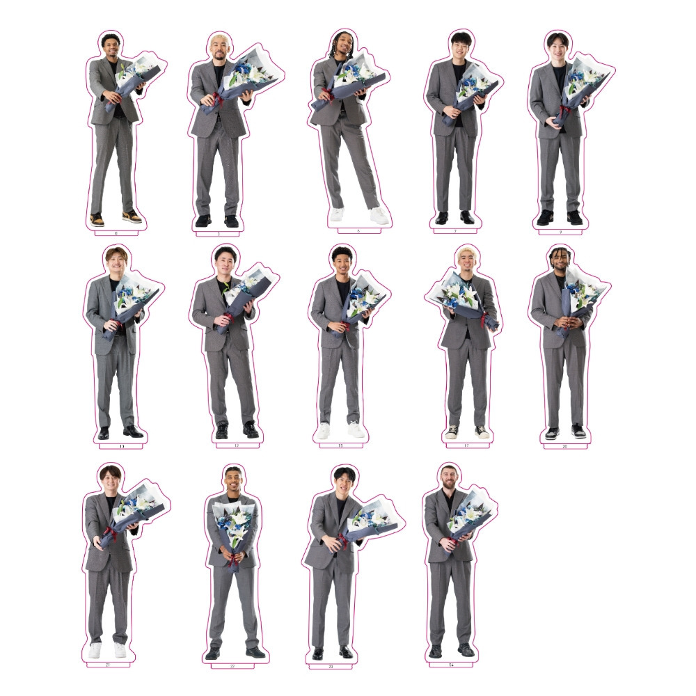 FE名古屋 選手アクリルスタンド（スーツver.） 詳細画像 #21 笹山 4