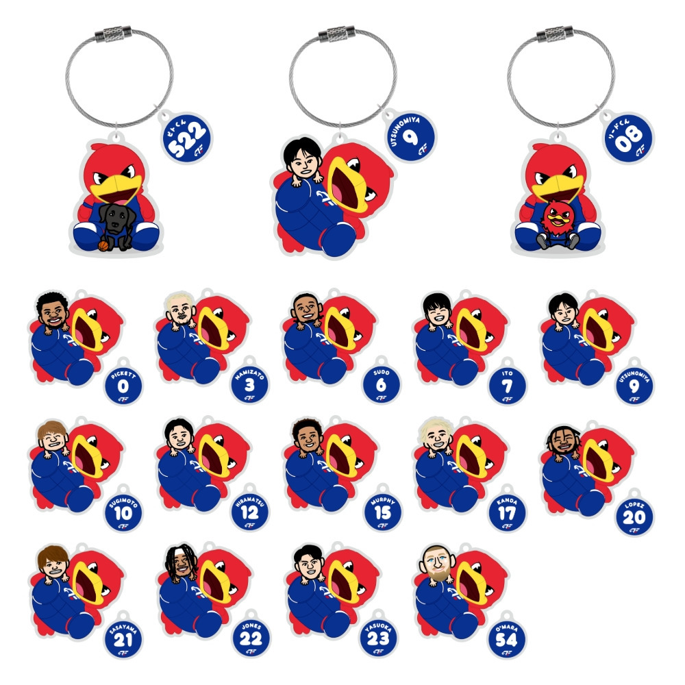 「特大リードくんといっしょ」ワイヤーリングキーホルダー 詳細画像 #6 須藤 2