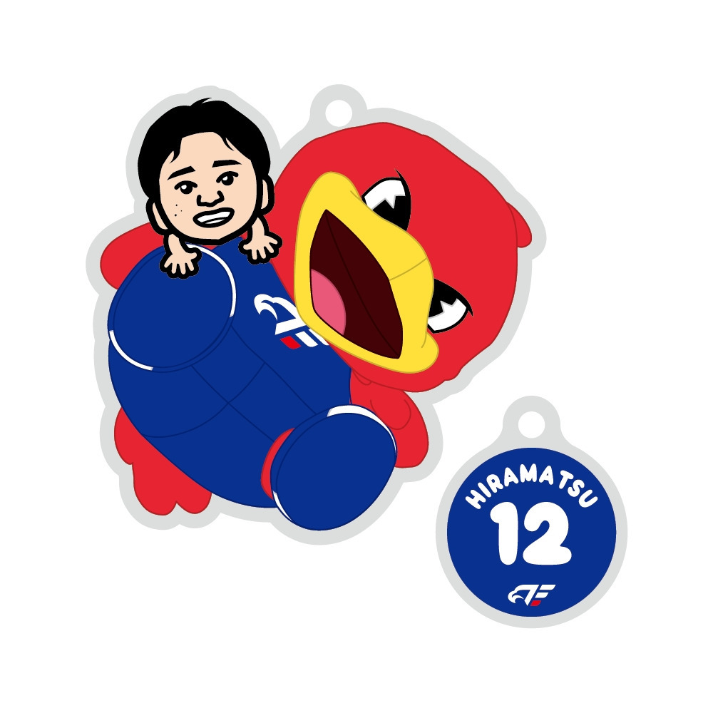 「特大リードくんといっしょ」ワイヤーリングキーホルダー 詳細画像 #12 平松 1