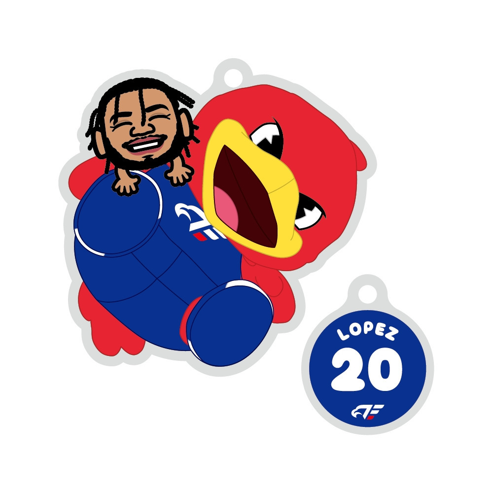 「特大リードくんといっしょ」ワイヤーリングキーホルダー 詳細画像 #20 LOPEZ 1