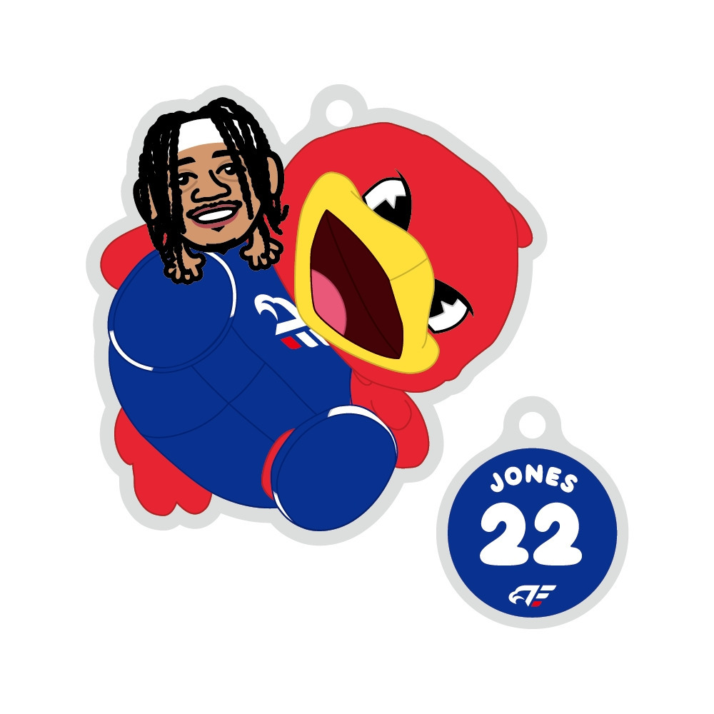 「特大リードくんといっしょ」ワイヤーリングキーホルダー 詳細画像 #22 JONES 1