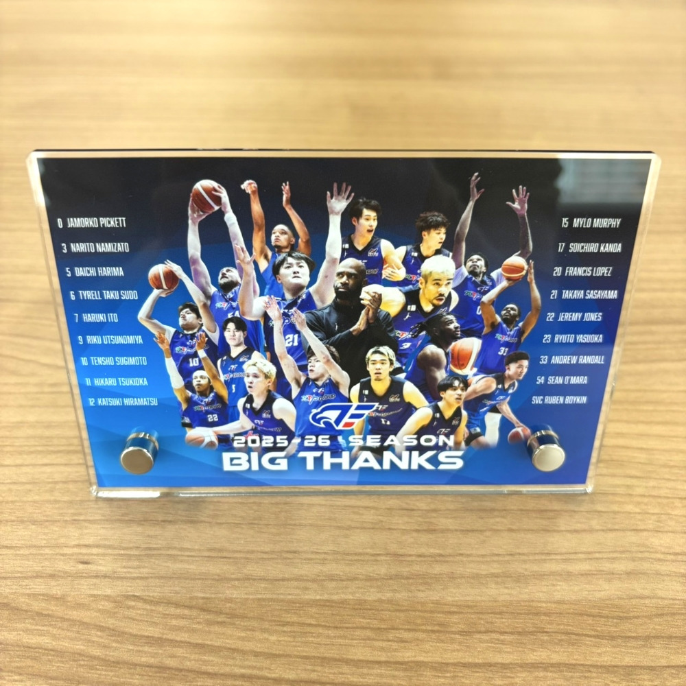 FE名古屋 2025-26 SEASON BIG THANKSアクリルプレート 詳細画像 1カラー 2