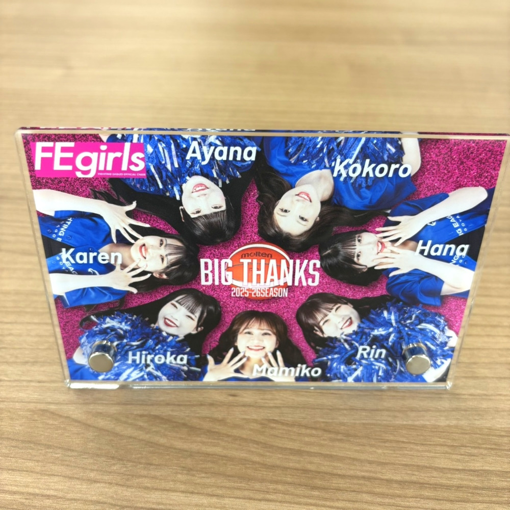 FEgirls 2025-26 SEASON BIG THANKSアクリルプレート 詳細画像 1カラー 2
