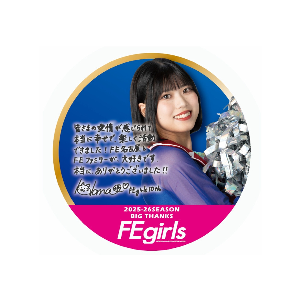 FEgirls THANKS缶バッジ 詳細画像 Hana 1
