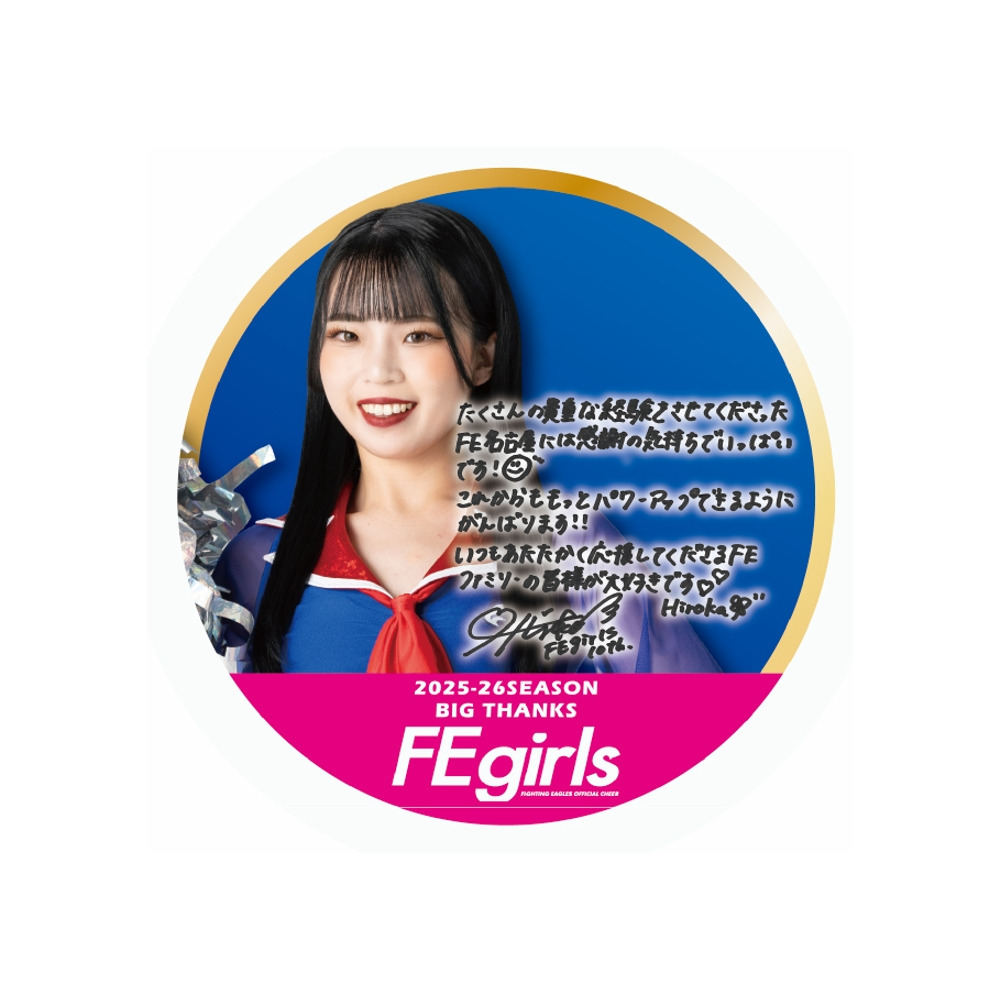 FEgirls THANKS缶バッジ 詳細画像 Hiroka 1