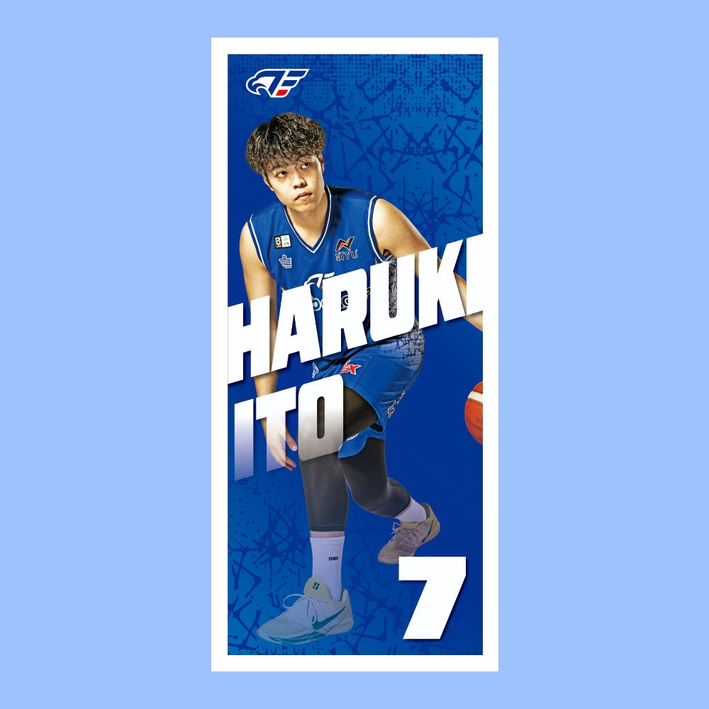 2026-27 選手フォトタオル 詳細画像 #7 伊藤 1