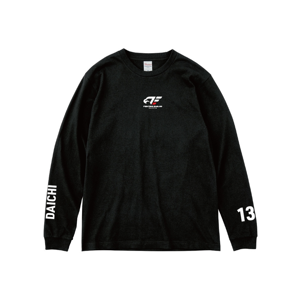 【受注】プレーヤーズロングTシャツ【黒】 詳細画像 #13 針間 1