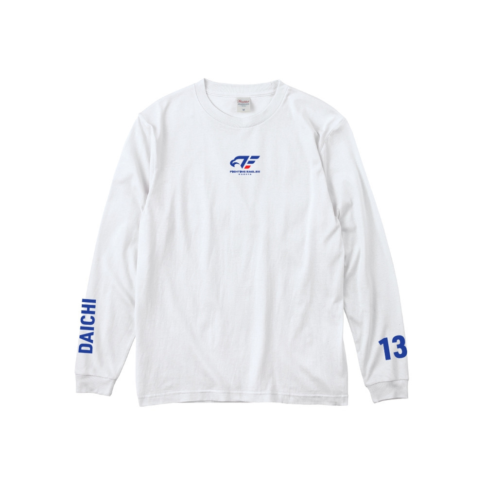 【受注】プレーヤーズロングTシャツ【白】 詳細画像 #13 針間 1