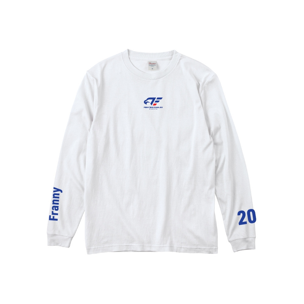 【受注】プレーヤーズロングTシャツ【白】 詳細画像 #20 ロペス 1