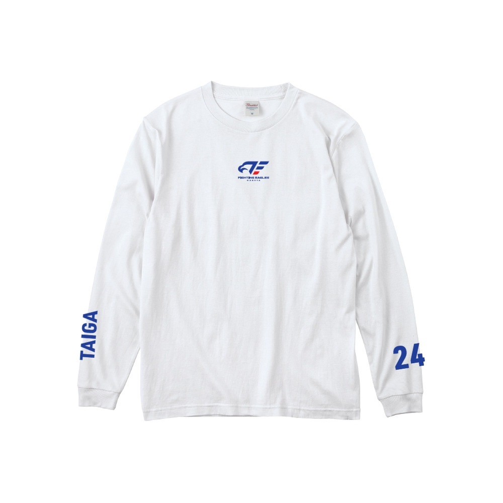 【受注】プレーヤーズロングTシャツ【白】 詳細画像 #24 鍵冨 1