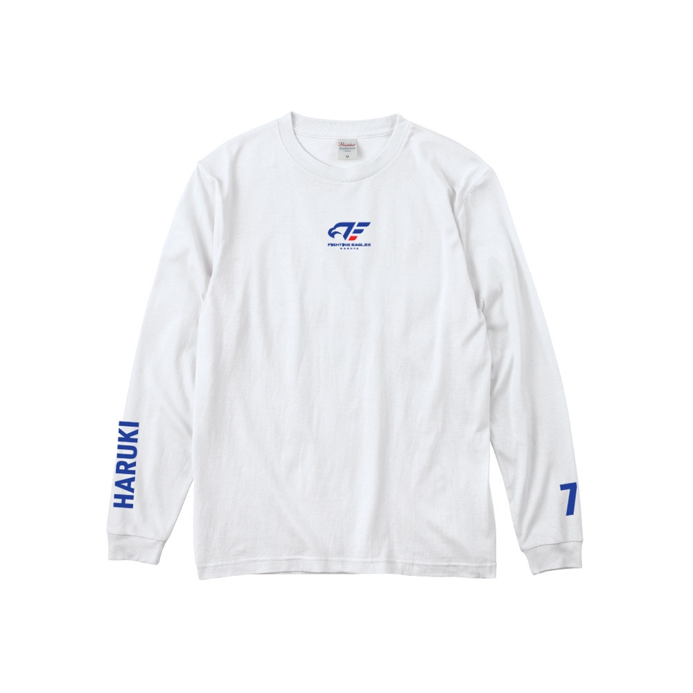 【受注】プレーヤーズロングTシャツ【白】 詳細画像 #7 伊藤 1