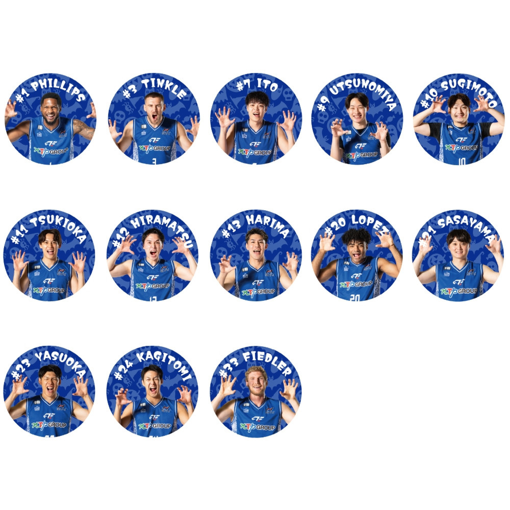 FE名古屋　選手蓄光缶バッジ【シークレット】 詳細画像 1カラー 6