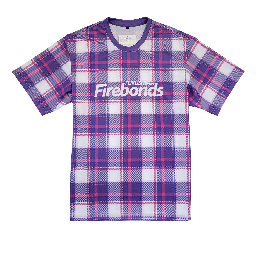 マドラスチェックの半袖tシャツ ネイビー Times パープル 福島ファイヤーボンズ B League Bリーグ 公式オンラインショップ マドラスチェックの半袖tシャツ ネイビー Times パープル 福島ファイヤーボンズ B League Bリーグ 公式オンラインショップ