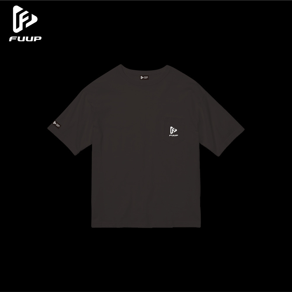 【FUUP】ビッグシルエットポケットTシャツ 詳細画像 ブラック 1