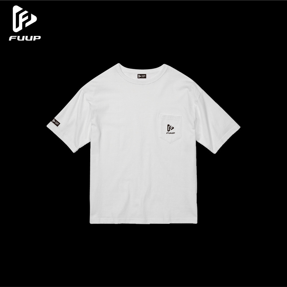【FUUP】ビッグシルエットポケットTシャツ 詳細画像 ホワイト 1