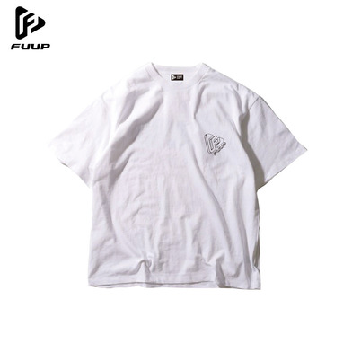 【FUUP】ビッグシルエットステッカーTシャツ