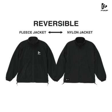 【FUUP】フリース/リバーシブルジャケット