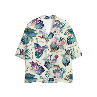 【100着限定】福島アロハ　アロハシャツ