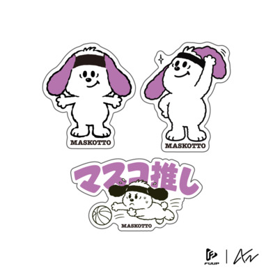 ※数量限定※【益子選手コラボ】ステッカー（3種類セット）