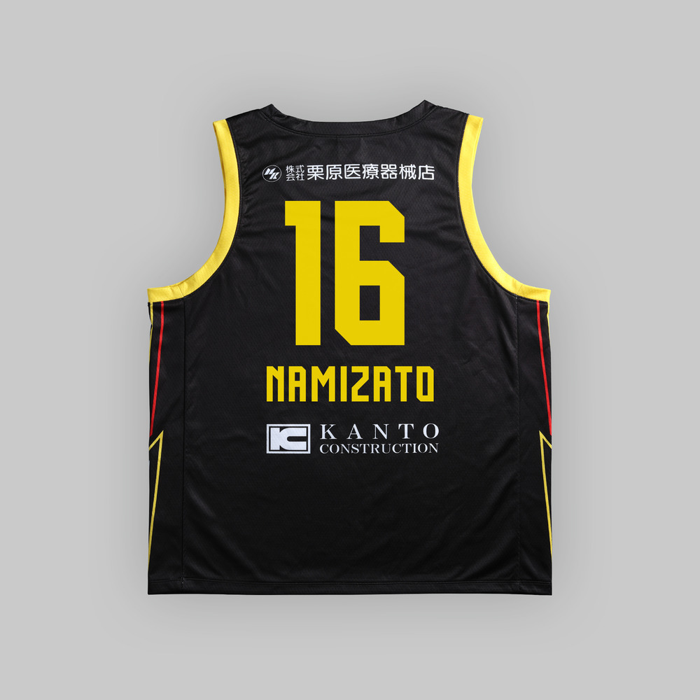 2022-23レプリカユニフォーム（ホーム/ブラック）#16 並里 成選手(NAMIZATO) 詳細画像 2