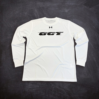 UAセカンダリーロゴロングTシャツ_WHT