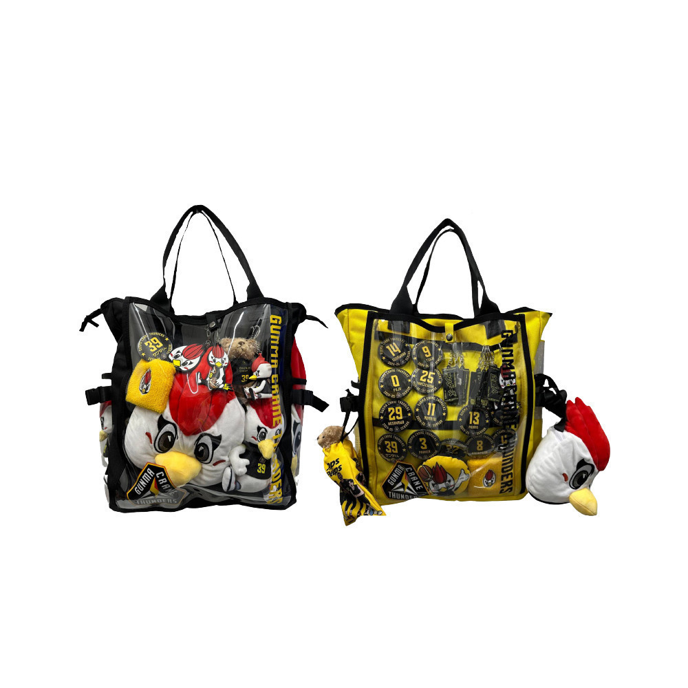 【群馬クレインサンダーズグッズ】トートバッグ＆マフラー サンダーズコレクショントートバッグ｜群馬クレインサンダーズ｜B