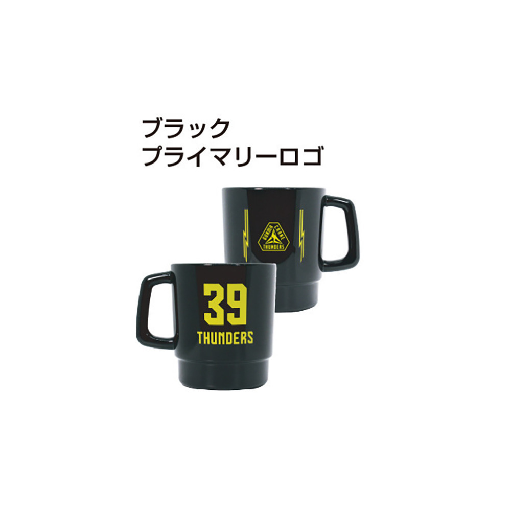 スタッキングマグ 詳細画像 ブラック×プライマリーロゴ 2