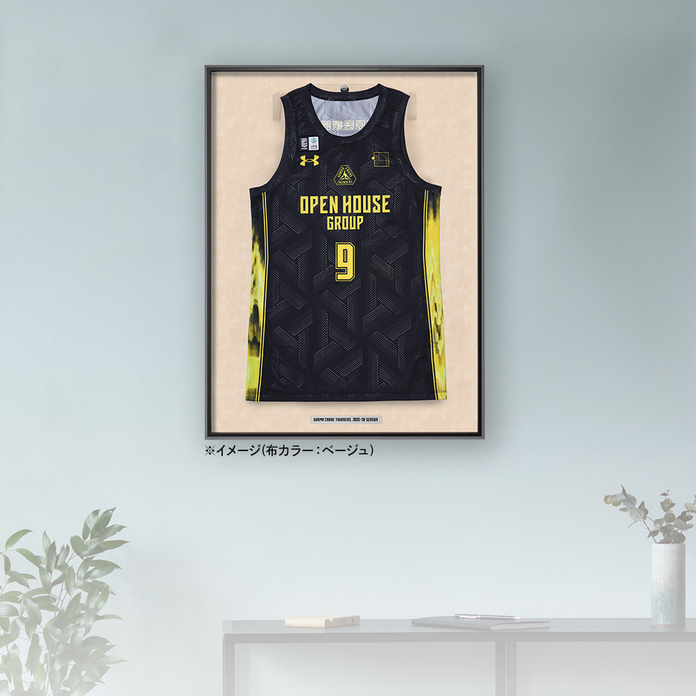 ユニフォームディスプレイケース 詳細画像 細布：エンジ 2