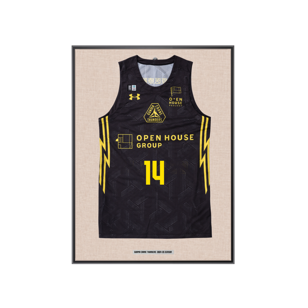 ユニフォームディスプレイケース｜群馬クレインサンダーズ｜B.LEAGUE