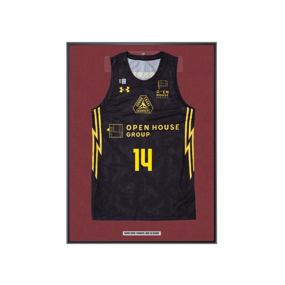 ユニフォームディスプレイケース｜群馬クレインサンダーズ｜B.LEAGUE