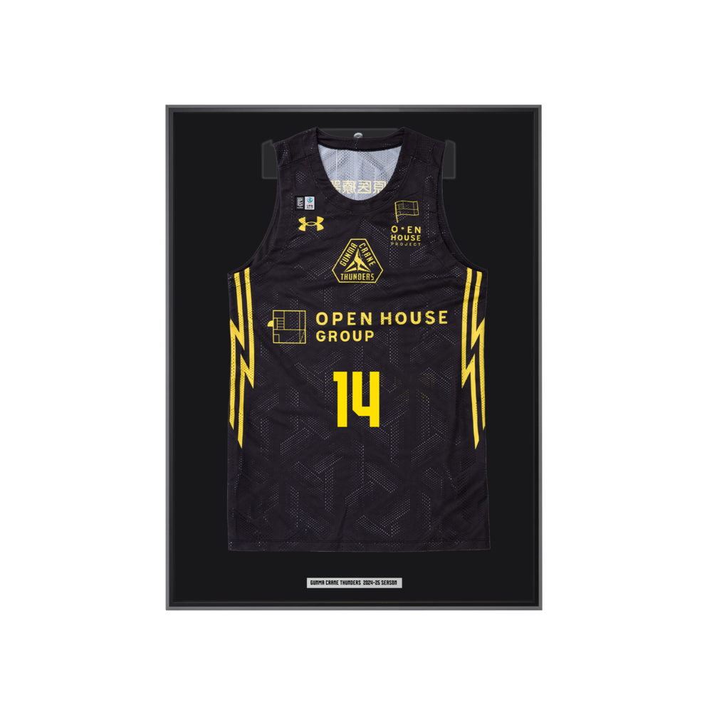 ユニフォームディスプレイケース｜群馬クレインサンダーズ｜B.LEAGUE