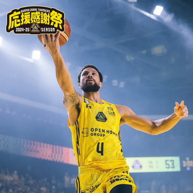 【応援感謝祭2024-25】選手実使用＆直筆サイン入りユニフォーム上下セット （THE ONE YELLOW）#4_トレイ・ジョーンズ選手