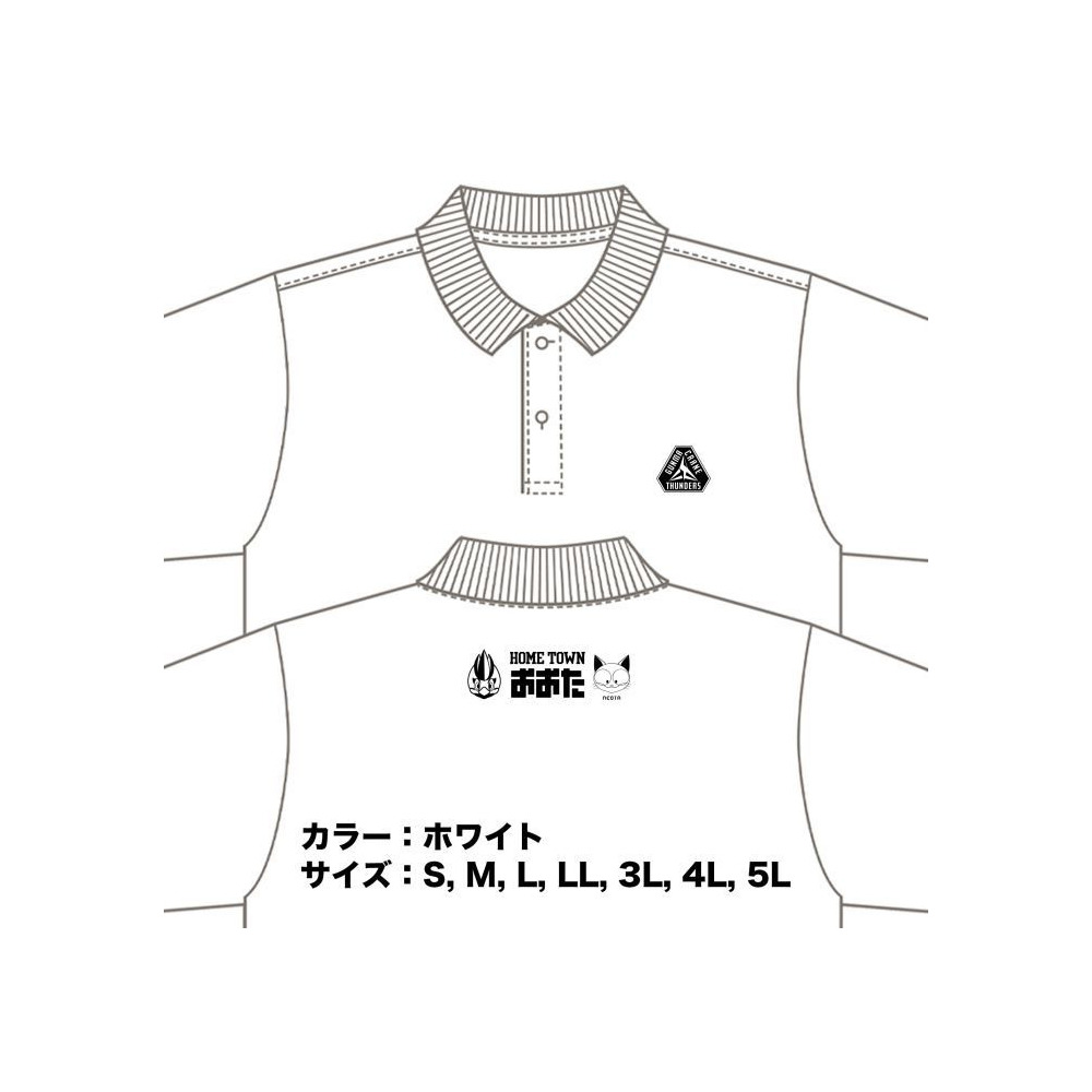 太田市コラボポロシャツ 詳細画像 ホワイト 1