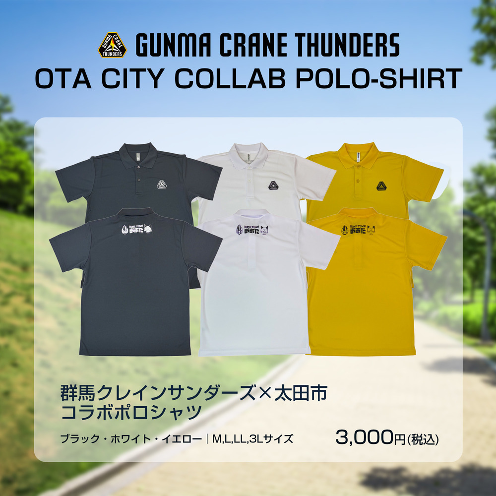 太田市コラボポロシャツ 詳細画像 イエロー 2