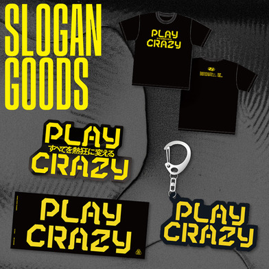 スローガン PLAY CRAZY 記念グッズ 2025-26